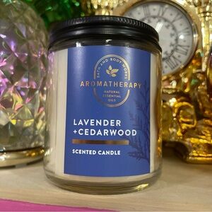 Aromatherapy Lavender Cedarwood Candle